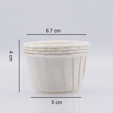 Cápsula Cupcake Branca - JustAddLove